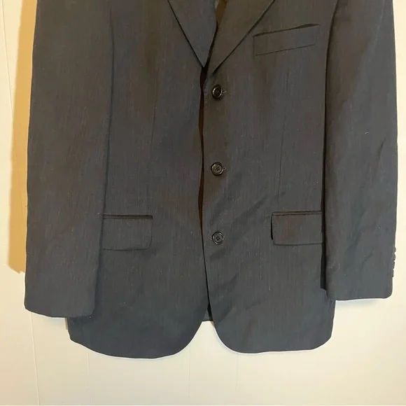 Boss Hugo Boss Suit Jacket Super 100 Finest Quality Size 45R - Picture 3 of 9